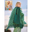 Anleitung 330/5, Poncho und Tasche aus Nappy und Monello-175 Uni von Junghans-Wolle