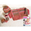 Anleitung 186/6, Babyjacke, Mütze und Söckchen aus Batique von Junghans-Wolle