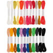 Stickgarn-Set Multicolour Fashion, 24-teilig