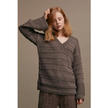 Anleitung 028 Touch of Taupe, Pullover aus Earth von WOOLADDICTS by Lang Yarns