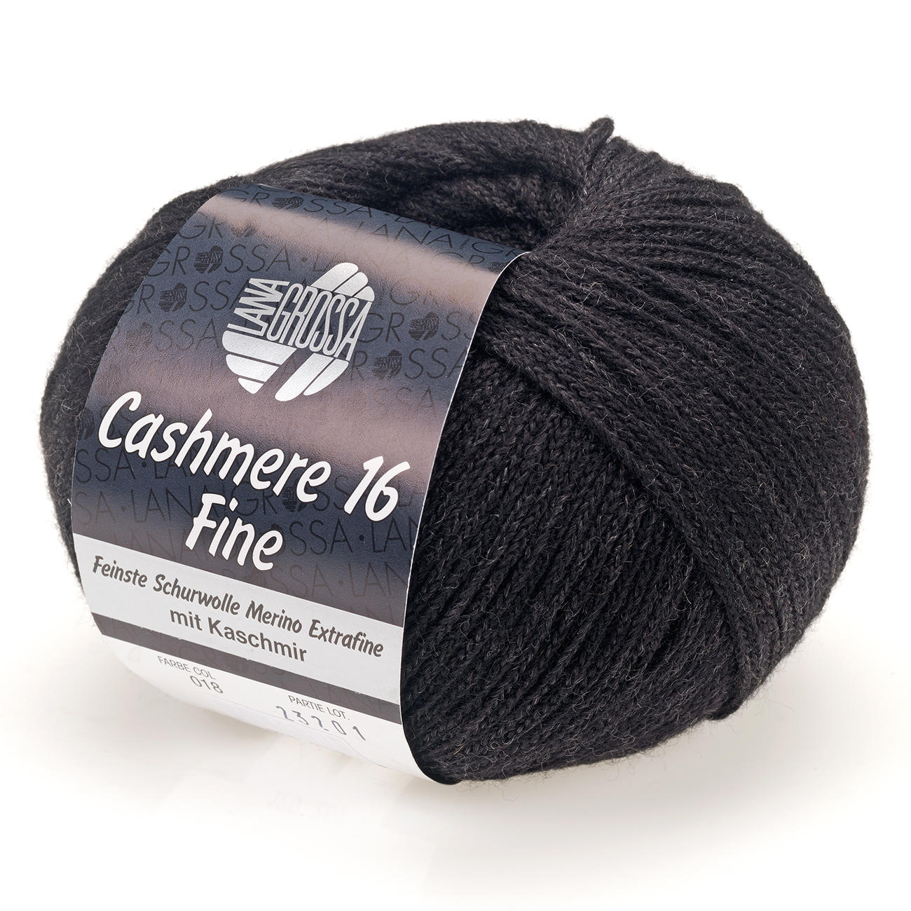 Filato Cachemire Fine - 63% Lana Merino, 27% Cachemire, 10% Poliammide - Colore Grigio Perla 61, Gomitolo Da 25g (105m), Per Ferri 5-7