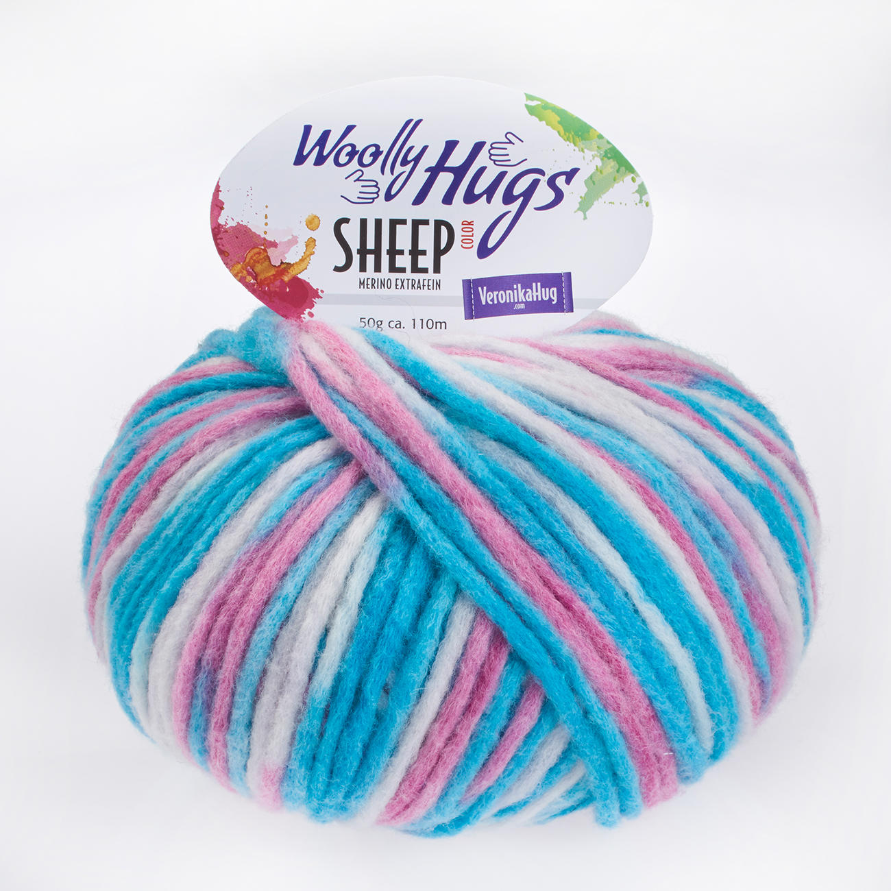 Woolly Hugs Sheep Merino extrafein 50g Farbe 98 €11,90//100g