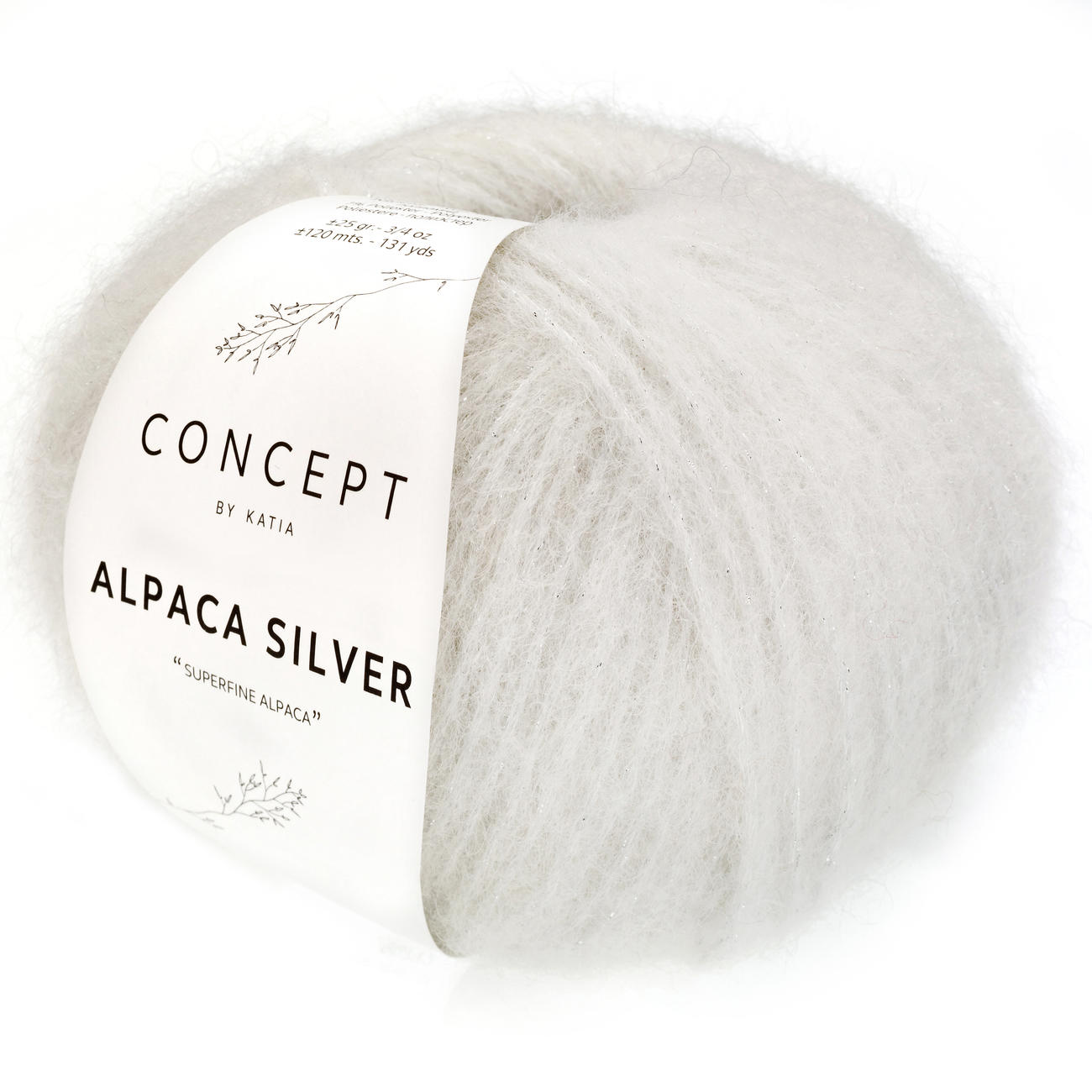 Alpaca Silver von Katia, 11 versch. Farben