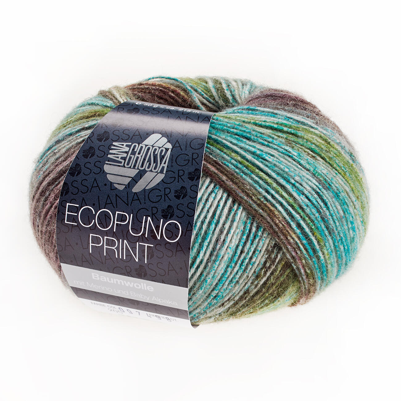 Ecopuno Print von Lana Grossa, 6 versch. Farben