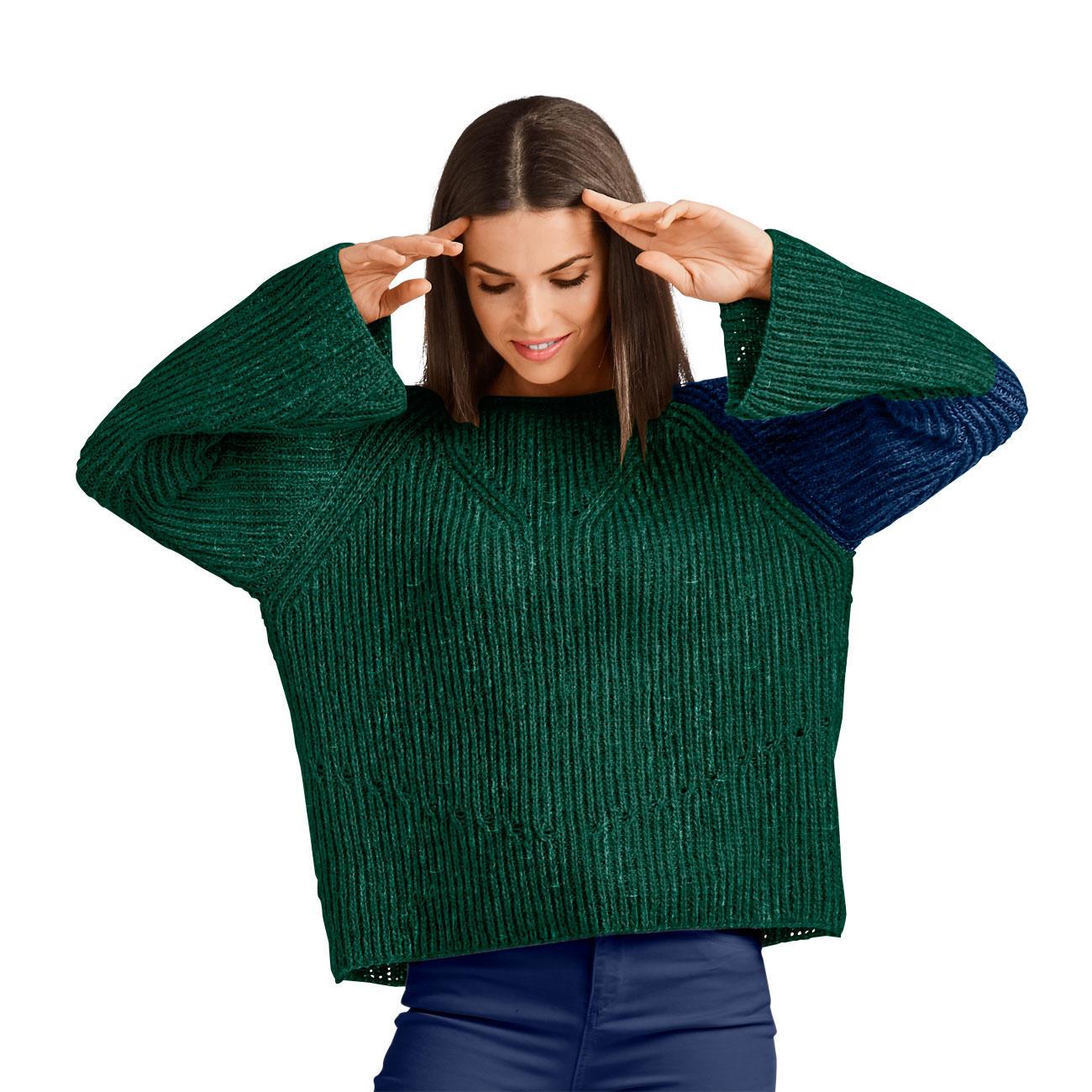 Anleitung 234/8 B, Pullover aus Melina von Junghans-Wolle ...