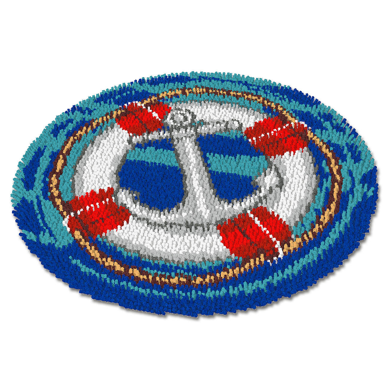 Teppich „Rettungsring“ Teppich „Rettungsring“