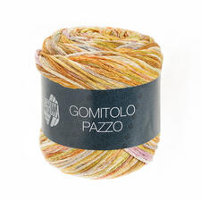 Gomitolo Pazzo von Lana Grossa, 812 Oliv/Senf/Lila