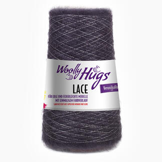 Lace von Woolly Hugs, 48 Pflaume 