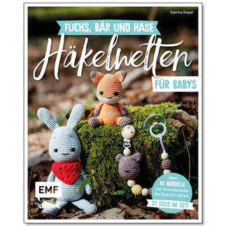 Buch - Fuchs, Bär & Hase – Süße Häkelwelten für Babys 