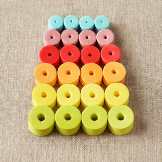Coco Knits Mixed Stitch Stoppers, colorful 