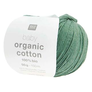Baby Organic Cotton von Rico Design in der Farbe Grün.