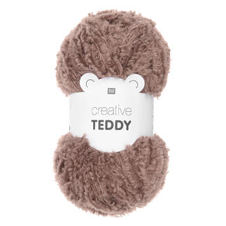 Knäuel von Creative Teddy Wolle in brauner Farbvariante