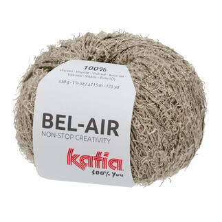 Garnkugel 'Bel-Air' von Katia in blassbrauner Farbe