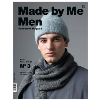Heft Made by Me Men Nr. 3, Handstrickmagazin für Männer mit Strickanleitungen.