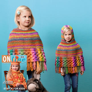 Anleitung 441/9, Kinderponcho aus Linie 359 Fano von ONline 