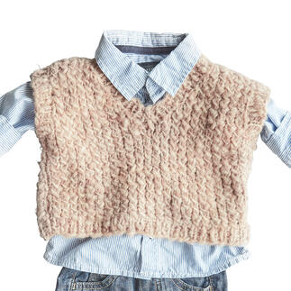 Anleitung 106/1, Babypullunder aus Cara von Junghans-Wolle 