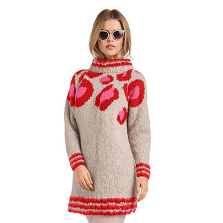Anleitung 278/1, Rollkragenpullover aus Cara und Feelana von Junghans-Wolle 