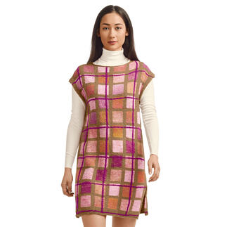 Anleitung 175/2, Kleid aus Monello-175 Color und Monello-175 Uni von Junghans-Wolle 