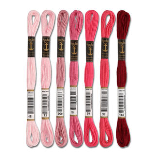 Anchor-Sticktwist Rosa/Pink Sie haben eine riesige Farbauswahl. Coats/Mez ist die führende Qualitätsmarke für Stickgarne.