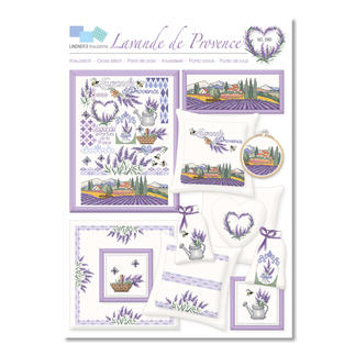 Kreuzstich-Zählmuster-Vorlagen - Lavande de Provence 