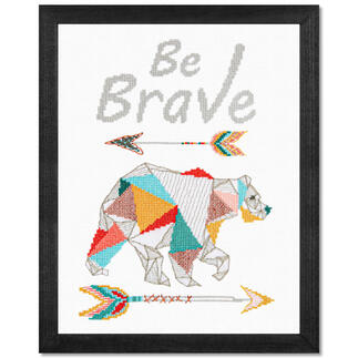 Stickbild - Be Brave 