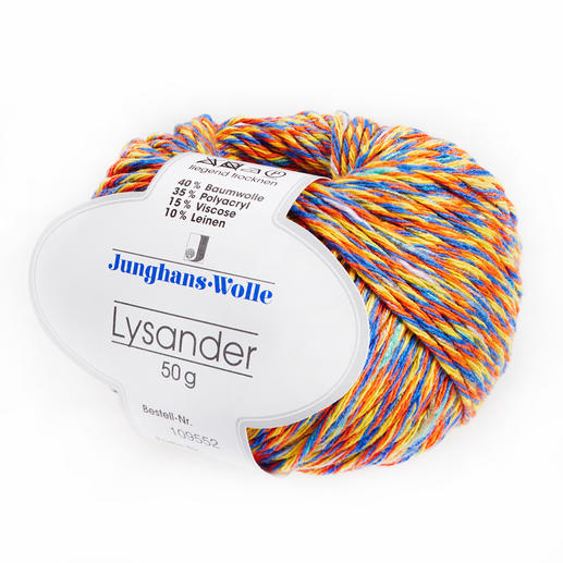 Lysander von Junghans-Wolle, Blau-Gelb 