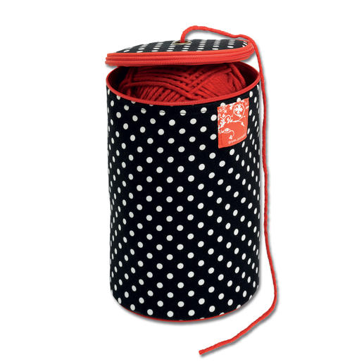 Prym Wollspender mit Polka Dots, leer, zum Aufbewahren von Garn