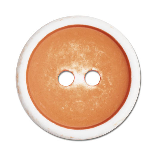 Jim Knopf Basic-/ Kinder-Knopf in Orange.