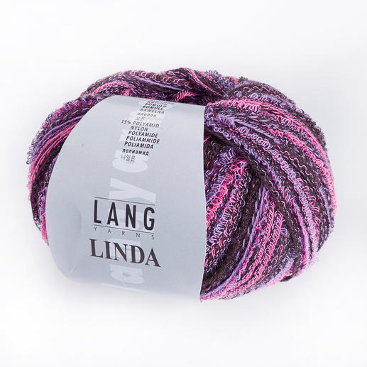 Linda von LANG Yarns, 65 Lila/Pink 