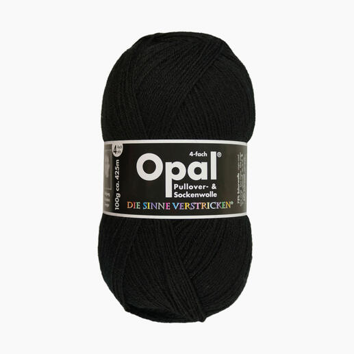 Sockenwolle Uni 4-fach von Opal 