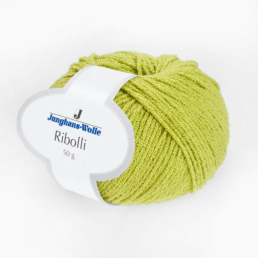 Ribolli Wolle von Junghans-Wolle, in Kiwi, 50 g.