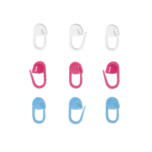 Prym Maschenmarkierer, 30 Stück in verschiedenen Farben.