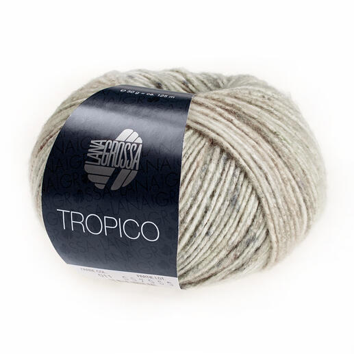 Tropico von Lana Grossa, 11 Grünbeige/Taupe/Grau 