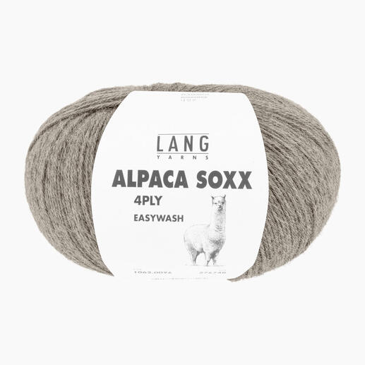 Sockenwolle Alpaca Soxx 4-fach von LANG Yarns 
