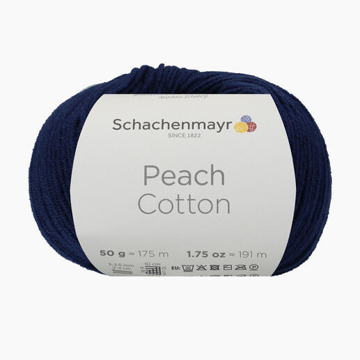 Peach Cotton von Schachenmayr, 151 Navy 