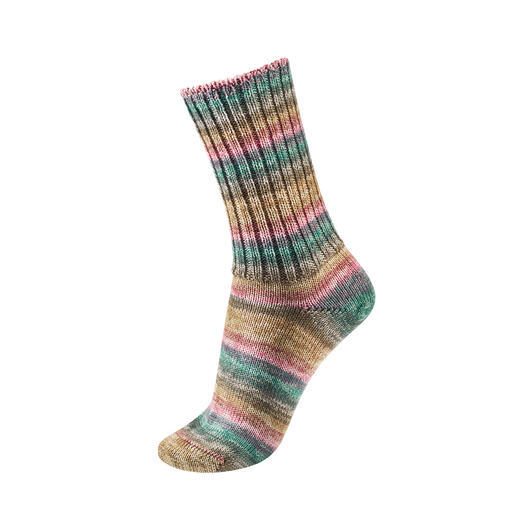 Sockenwolle Supersocke 4-fach Silk Color Sort. 334 von ONline 