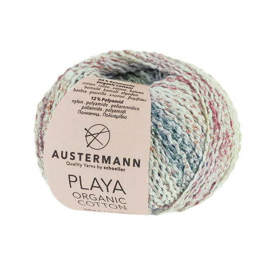 Playa Organic Cotton von Austermann in Sorbet, 50g Knäuel