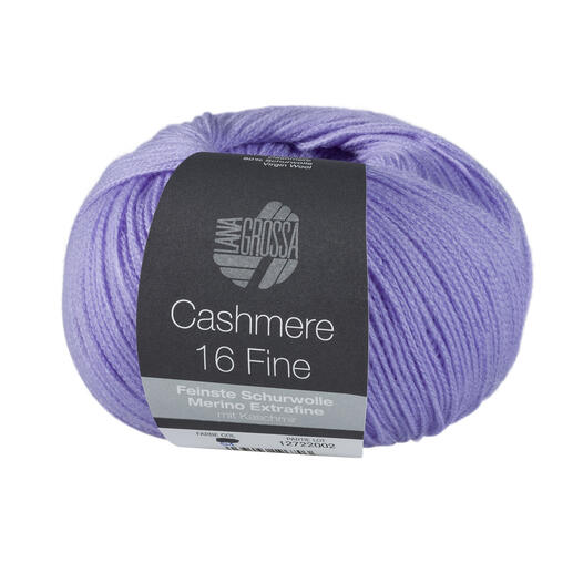 Garn Cashmere 16 Fine von Lana Grossa in Lila