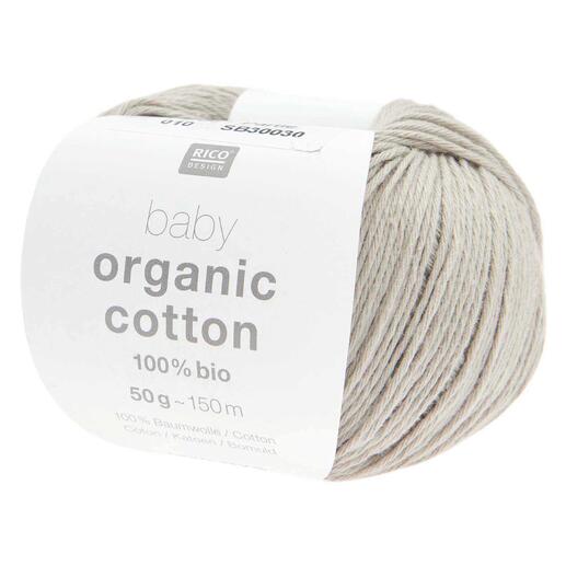 Baby Organic Cotton von Rico Design in der Farbe Grau.