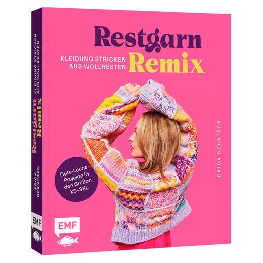 Buch - Restegarn-Remix - Kleidung stricken aus Wollresten 