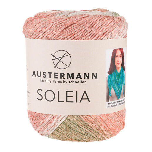 Sockenwolle Soleia von Austermann®, Farbe: Puder, 100g