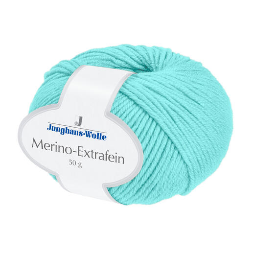 Merino Extrafein Garn in Dunkelmint, 50g