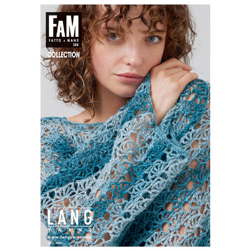 Heft LY FAM 288 mit Modellen für gehäkelte und gestrickte Bekleidung.