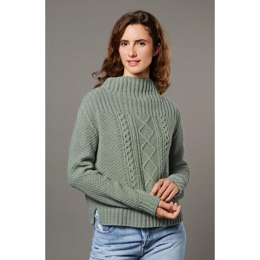 Anleitung 377/4, Pullover aus Como von Lamana 