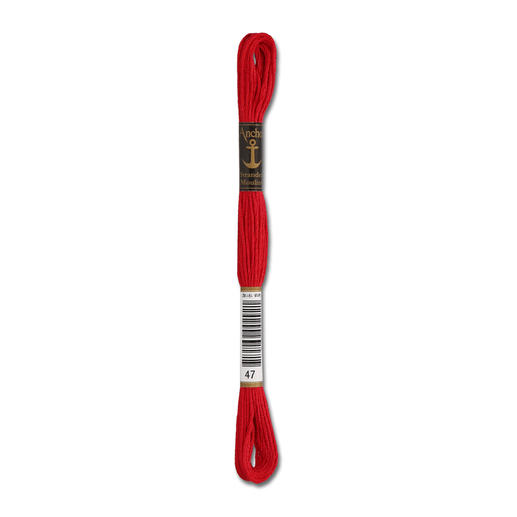 kirschrot 1x Anchor Sticktwist Farbe 47