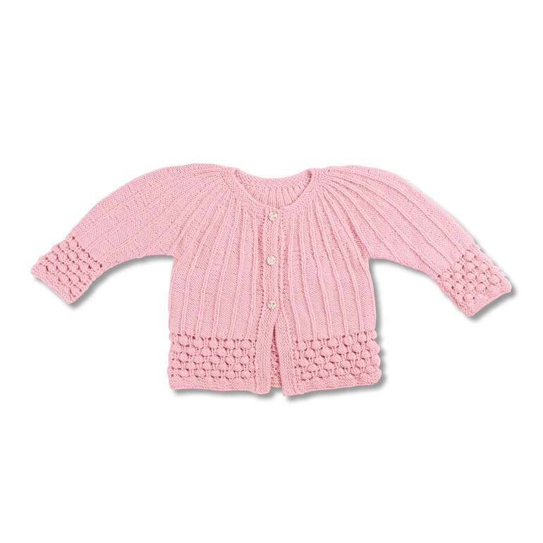 Anleitung 221/1, Babyjacke aus Baby Merino von Schoeller+Stahl 