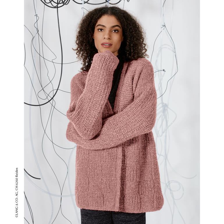 Anleitung 230/1, Jacke aus Malou Light von LANG Yarns 