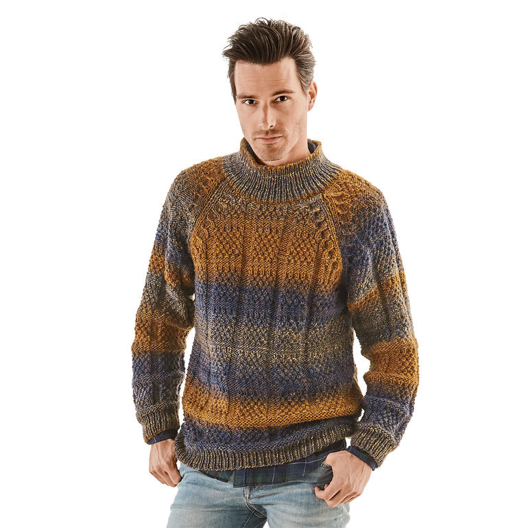 Anleitung 256/1, Pullover aus Monello-90 Color von Junghans-Wolle 