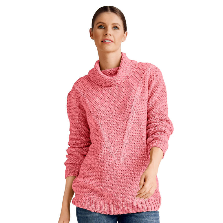 Anleitung 211/2, Pullover aus Merino-Cotton von Junghans-Wolle 