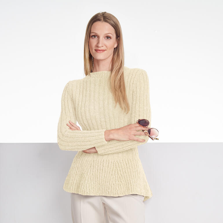 Anleitung 253/3, Pullover aus Palazzo von Junghans-Wolle 